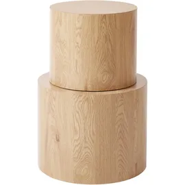 Beliani Couchtisch 2er Set MANTI