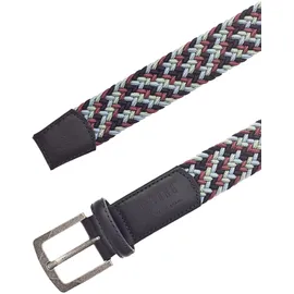 Mustang Flechtgürtel Materialmix 3,5 cm mehrfarbig 125