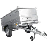 Anhänger mit Deckel Garden Trailer 200 KIPP 200x106 cm 750 kg