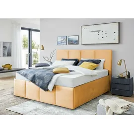 Halmon Schlafkomfort Betten Dalas 100 x 200 cm H3 Gold