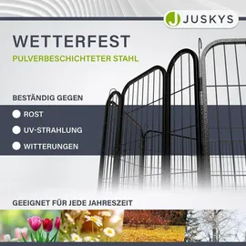 Juskys Welpenauslauf aus Metall