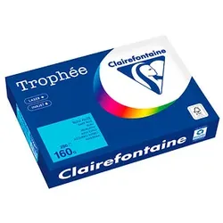 Clairefontaine Kopierpapier Trophée blau DIN A4 160 g/m2 250 Blatt