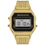 Bergson Watches Bergson Uhr BGW8159U3 Unisex Armbanduhr Gold