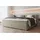 99rooms Familienbett Boxspringbett 260×200 cm, Webstoff MALMO_NEW Beige, - Beige