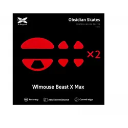 X-raypad Obsidian Mouse Skates für WLmouse Beast X Max
