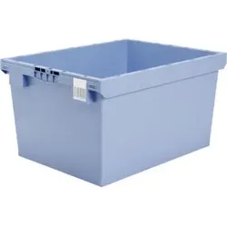 Bito Mehrwegbehälter ohne Zubehör/Gefahrgut / MB 86421 L800xB600xH453 mm, taubenblau