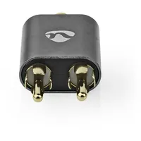 Nedis Stereo Audio Adapter 2X RCA Male 3.5 mm