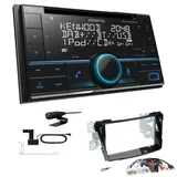 Kenwood DPX-7300DAB Autoradio Bluetooth DAB+ für Hyundai i40 ab 2011 piano black