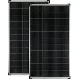 solartronics Solarmodule 2 Stück 150 Watt Mono 12 Busbars 210mm Zellformat Solarpanel 1230x670x35 90660