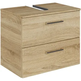 Pelipal 4005 Fokus Hochschrank 48,1 cm Lack polarweiß Spanplatte