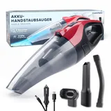 Clean Maxx CleanMaxx 15060 Akku-Handstaubsauger rot/schwarz