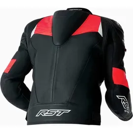 RST Tractech Evo D3O Perforierte Lederjacke Neon Red/Schwarz/Weiß L