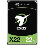 Seagate Exos X22 20TB, 24/7, 512e/4Kn / 3.5" / SATA 6Gb/s (ST20000NM004E)