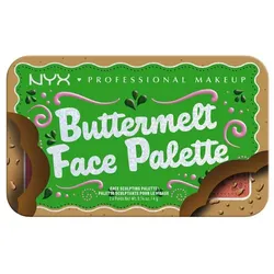 NYX Professional Makeup Holiday Collection Buttermelt Face Palette Blush   Dark 