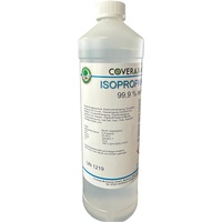 Coverax IPA – Isopropanol 1 x 1 Liter Flasche 99,9% Reinigungsalkohol für Haushalt und Industrie, rückstandsfrei, nicht leitend