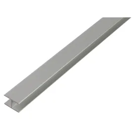GAH Alberts Alberts® H-Profil, selbstklemmend, 12,9x24x1,5 mm, Alu silber eloxiert-2 m,