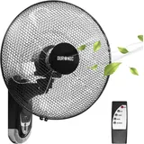 Duronic FN55 40,6 cm Wandventilator Schwarz
