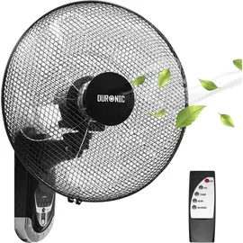 Duronic FN55 40,6 cm Wandventilator Schwarz
