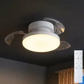 EGLO HOVLEY 41 cm Deckenventilator Weiß