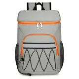 Kuehlrucksack, auslaufsicher, isolierter Lunch-Rucksack fuer Damen und Herren, Strand, Camping, Picknick, Angeln, Wandern