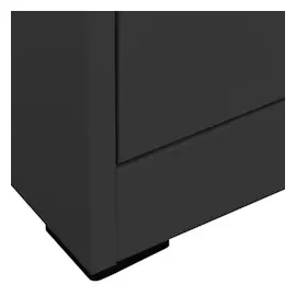 vidaXL Aktenschrank Anthrazit 46x62x72,5 cm Stahl