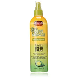 African Pride Olive Miracle Braid Sheen Spray 355 ml