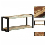 vidaXL TV-Schrank 90x30x40 cm Altholz Massiv