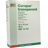 Lohmann & Rauscher Curapor Wundverband steril transparent 10x15 cm