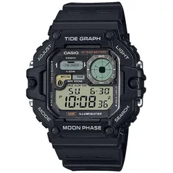 CASIO Quarzuhr WS-1700H-1AVEF Herrenuhr, Timeless collection, 49 mm Gehäuse