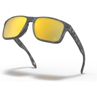 OAKLEY Holbrook 	OO9102-O3 matte black tortoise/prizm 24k