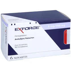 Exforge 5 Mg/160 mg Filmtabletten 98 St