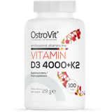 OstroVit Vitamin D3 4000 IU + K2 100 Tabletten)