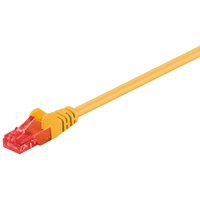 Goobay CAT 6 Patchkabel, U/UTP, Gelb