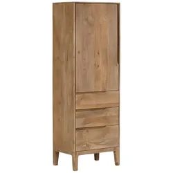 Beistelltisch 60 x 44 x 180 cm natürlich Mango-Holz