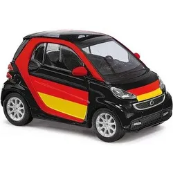 BUSCH 46219 H0 Smart Fortwo 12 Fußball-Fan