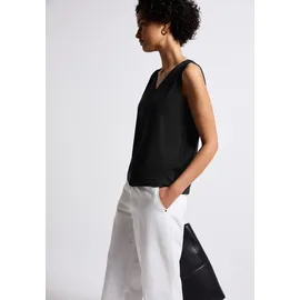 STREET ONE Damen, Jersey-Top mit Häkeldetails - 36