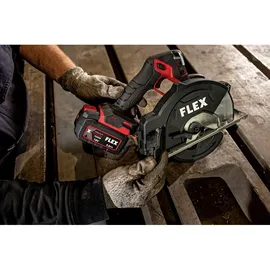 Flex CSM 57 18-EC Akku-Handkreissäge 18 V inkl. 2 Akkus 5,0 Ah + Tasche