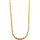 Adelia's Kordelkette Unisex Edelstahl Gold 55 cm