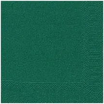 Duni Servietten uni Darkgreen 33x33cm 3lagig 20 Stück