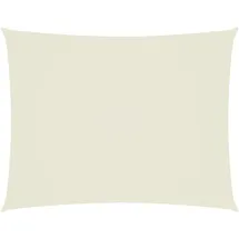 vidaXL Sonnensegel Oxford-Gewebe Rechteckig 5x7 m Creme