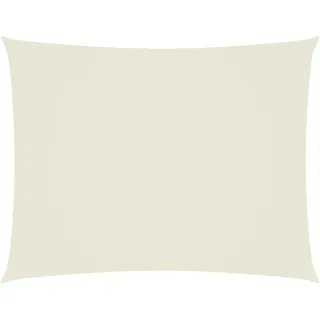 vidaXL Sonnensegel Oxford-Gewebe Rechteckig 5x7 m Creme