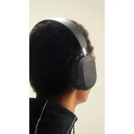 mondo by defunc Defunc Mondo by Over-Ear Kabellose Kopfhörer mit optionalem Kabel, 45 Stunden aktive Spielzeit, Bluetooth, Dual-ENC-Mikrofone und Treiber, Schwarz