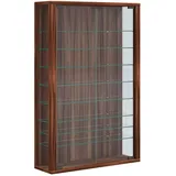 VCM Vitrine Vitrosa Mini 59 x 18 x 91 cm Braun