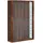 VCM Vitrine Vitrosa Mini 59 x 18 x 91 cm Braun
