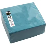 ProNappe Servietten türkis 2-lagig 20,0 x 20,0 cm, 50 St.