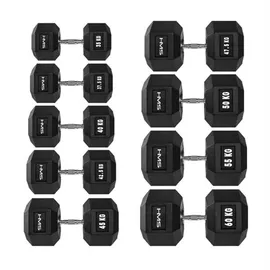 OEM HMS HEX PRO Kurzhantel 30 kg grau/silber