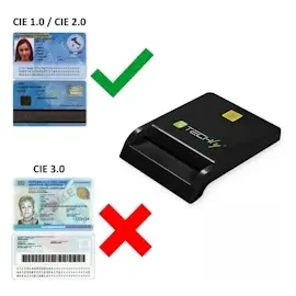 TECHLY 108521 Smart-Kartenleser USB-CÂ kompakt weiß