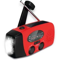 Fontastic Solar, Dynamo AM/FM/WB Kurbelradio, Taschenlampe