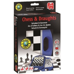 Jumbo Spiele Spiel, Schach/Dame, Travel (Spiel)