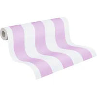 A.S. Création Little Love Streifentapete 53 cm x 10 m rosa/weiß 381481